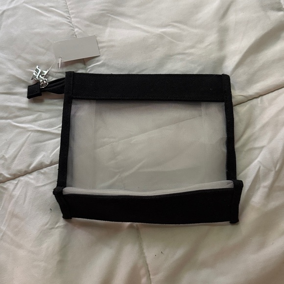 Kiehl's Black and White Travel Pouch - Picture 2 of 2